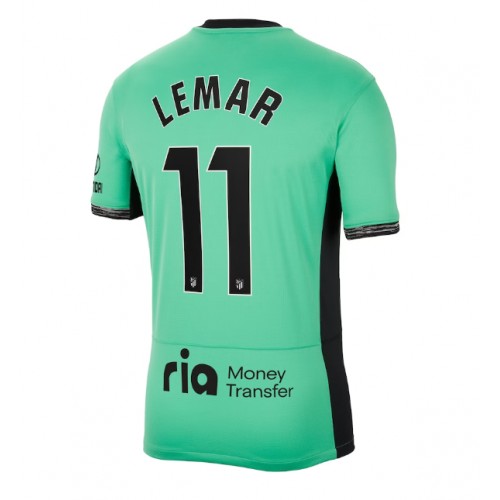 Fotballdrakt Herre Atletico Madrid Thomas Lemar #11 Tredjedrakt 2023-24 Kortermet